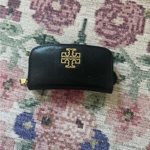 Tory Burch Black Leather Wallet